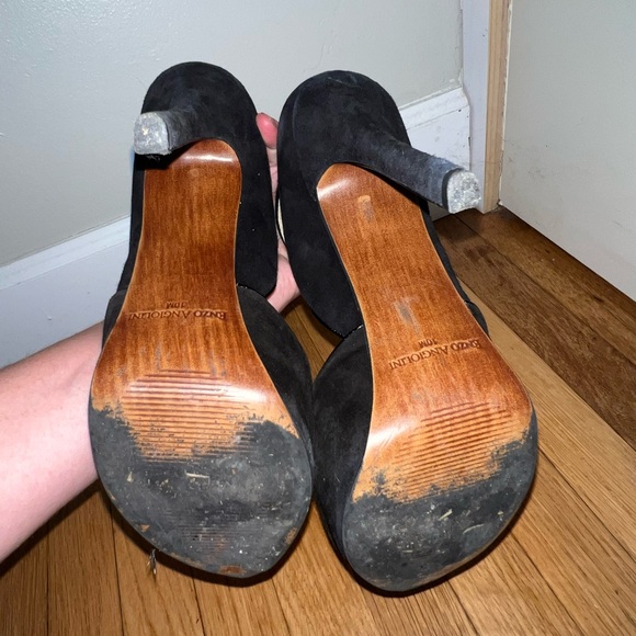 Enzo Angiolini Eathaddea Platform Stiletto Ankle Strap Pump Size 10 - Picture 7 of 11